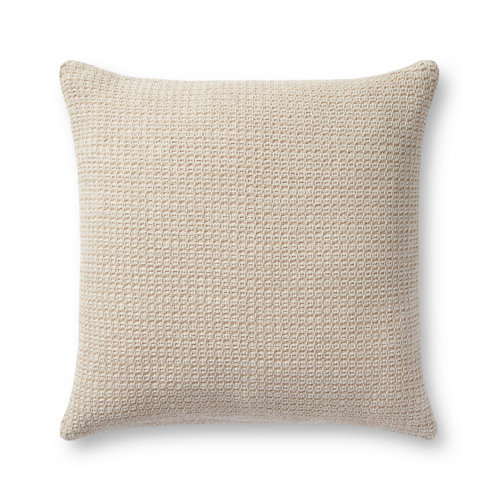 Magnolia Home By Joanna Gaines X Loloi Joy Beige / Ivory Pillow Wayfair